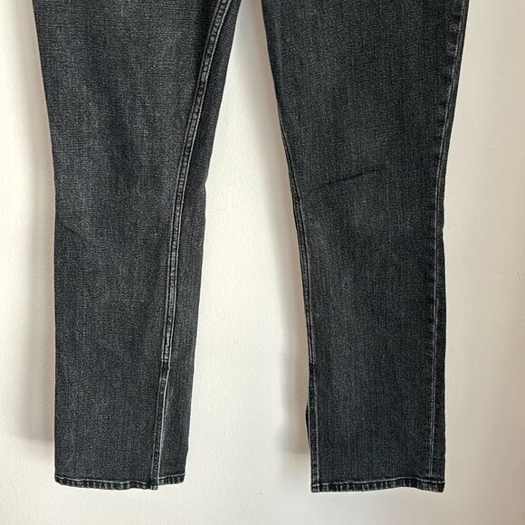 Abercrombie Women High Rise faded black ankle slit the skinny jeans size 10/30! - Picture 3 of 12